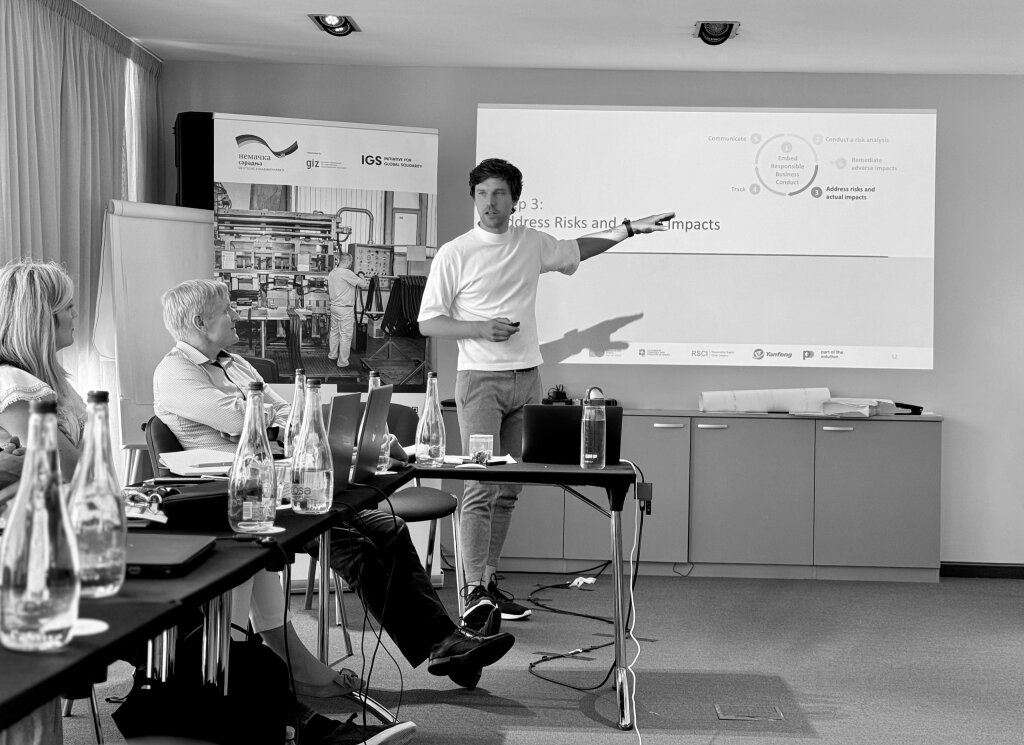 Janosch Jerman at IGS training Serbia - POTS CEO.